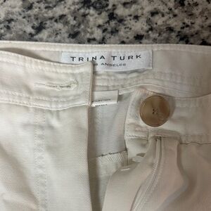 Trina Turk Cream Trousers